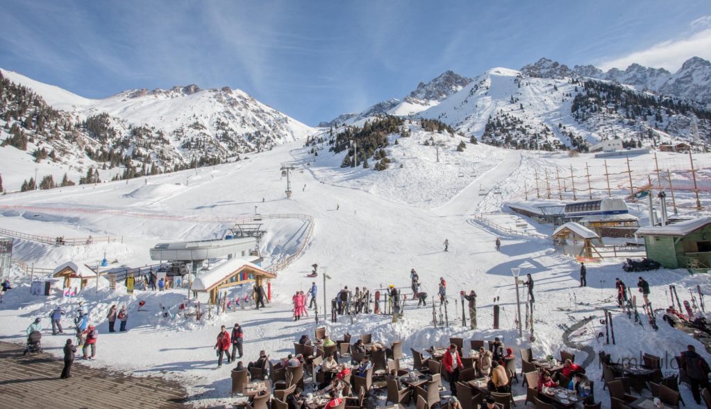 Shymbulak Ski Resort Almaty Kazakhstan