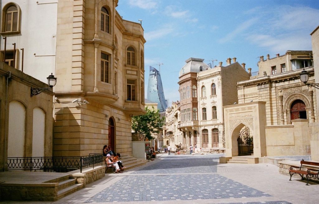 Old City of Baku Azerbaijan 