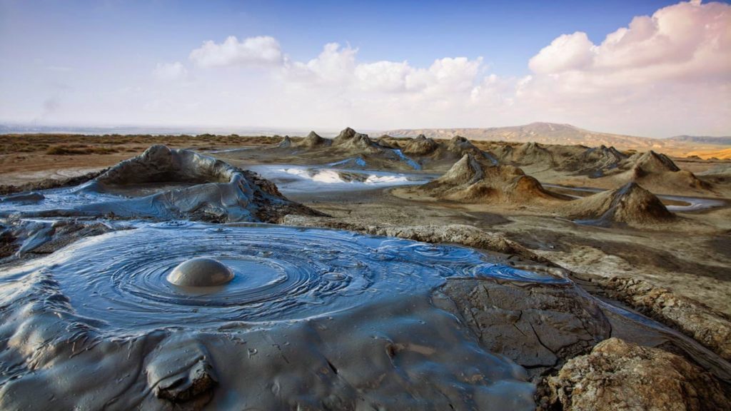 Mud Volcanoes, Azerbaijan