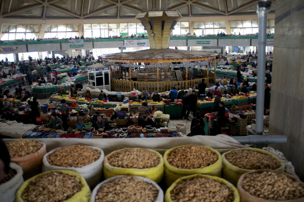 Chorsu Market in Tashkent