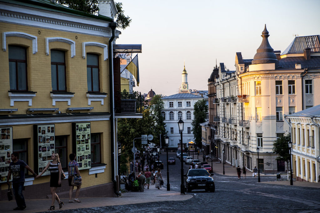 Andriyivskyy Descent street