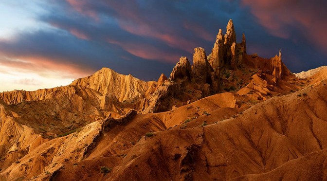 Fairy Tale Canyon Kyrgyzstan, Skazka Canyon