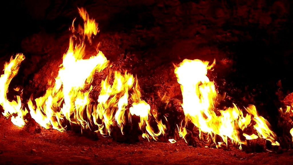 The Burning Mountain of Azerbaijan