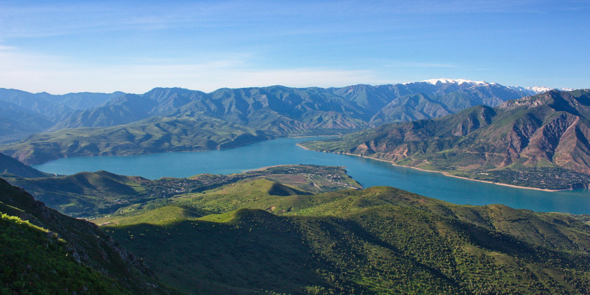 Charvak Reservoir, Uzbekistan