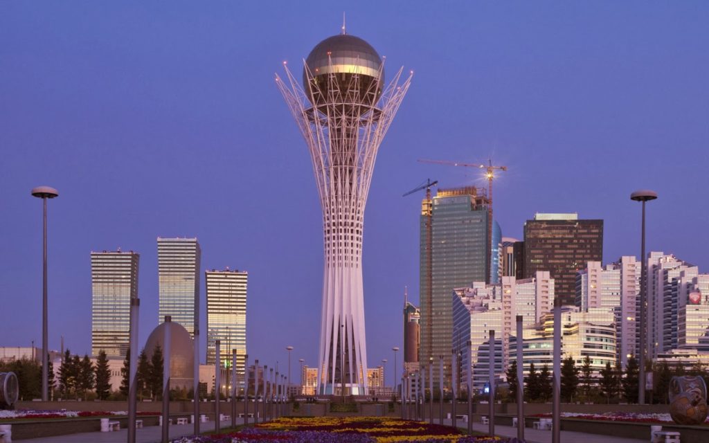 The Bayterek Tower, Astana