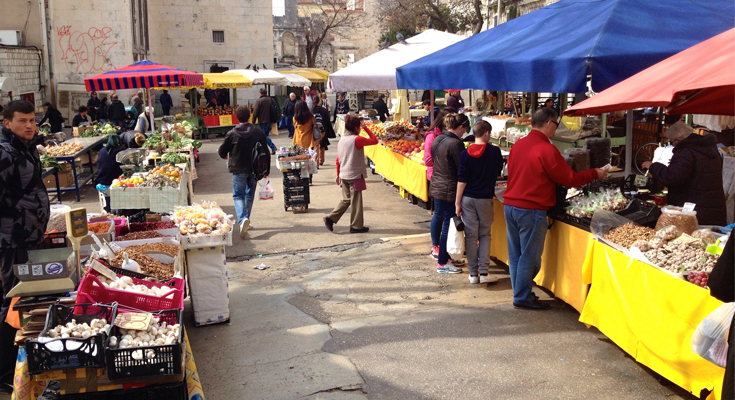Stroll and Shop from Split’s Markets