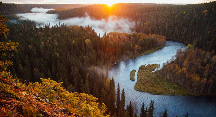 Access The Wilderness in The Central Finnish Lapland