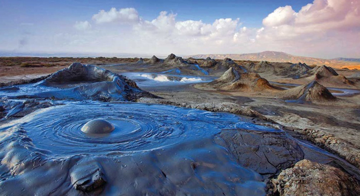 Mud Volcanoes in Gobustan