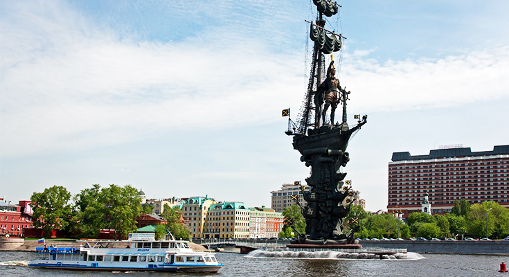Peter the Great Statue Moscow