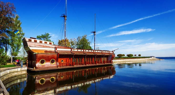 A Replica of Spanish Galleon