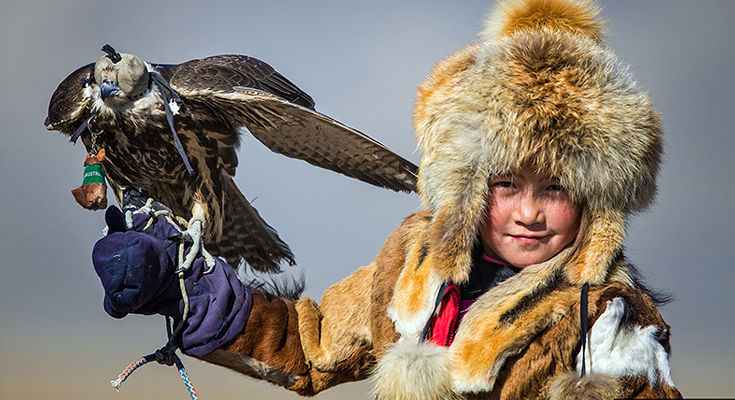 Falconry in Almaty